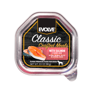 Evolve Classic Bandeja Crafted Meals Salmon Perro