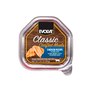 Evolve Classic Bandeja Gato Crafted Meals Pollo