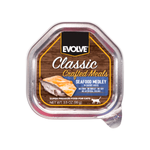 Evolve Classic Bandeja Gato Crafted Meals Sea Food